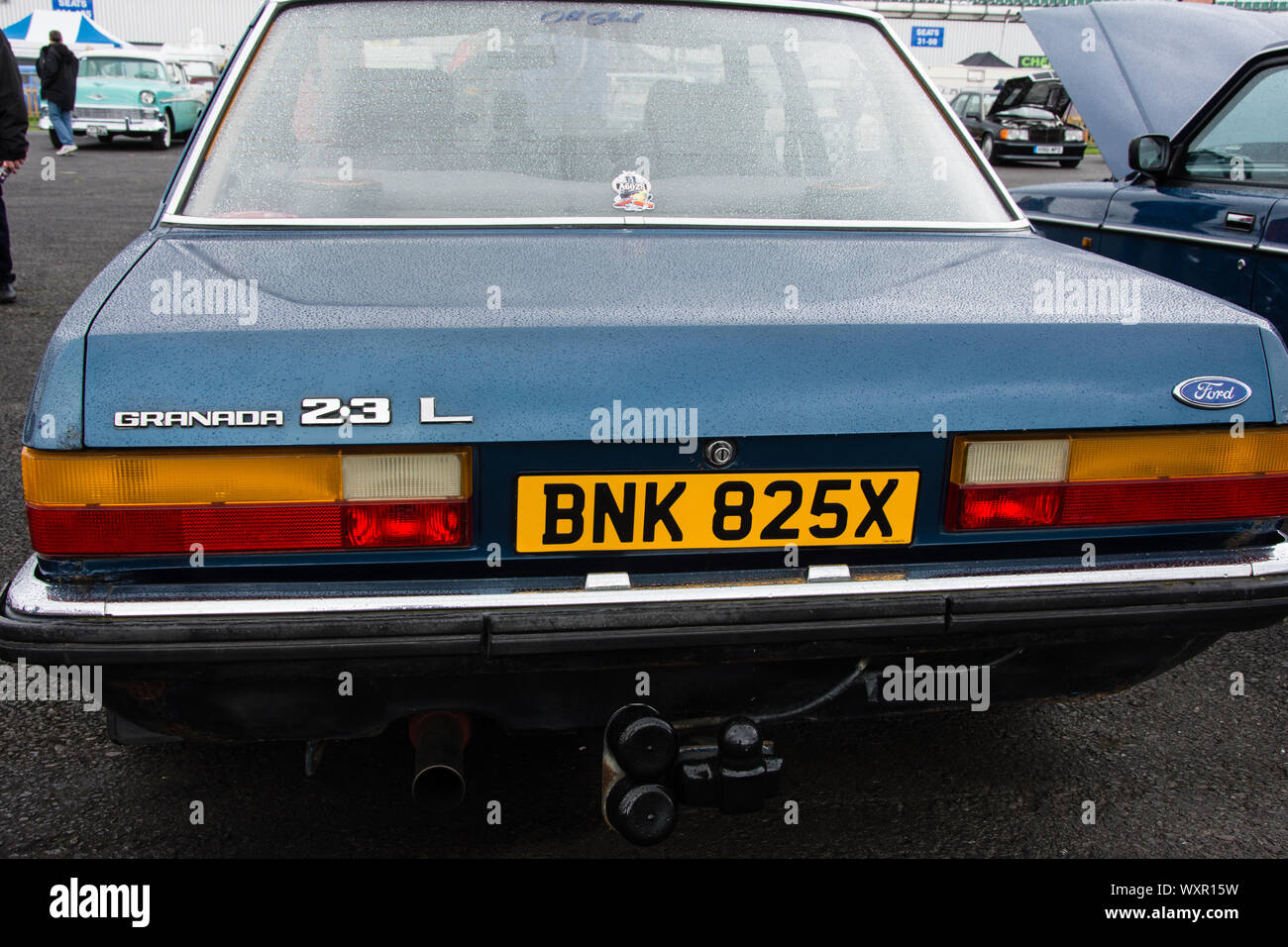 1981 Ford Granada 2.3l grandi 80s famiglia auto Foto Stock