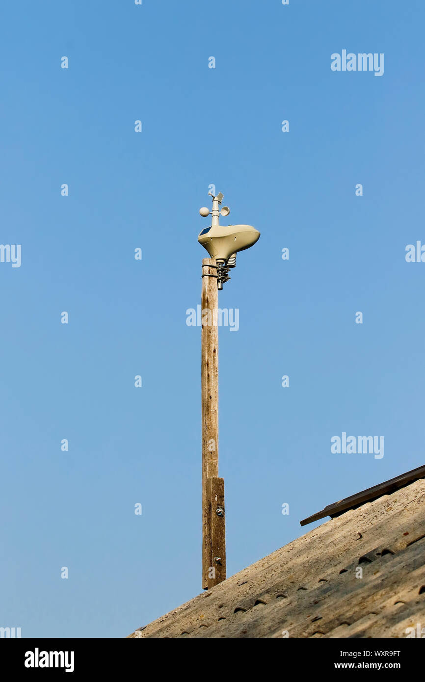 Anemometro, Proselochny cordon. Lazovsky Riserva Naturale, Sichote-Alin' Mountain Range. Primorsky Krai. La Russia, Asia Foto Stock