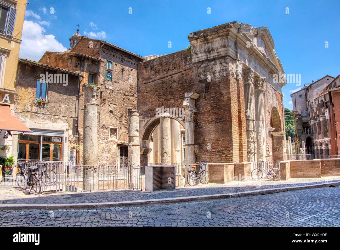 Roma, Italia - 30 giugno 2018: il famoso monumento della città di Roma, ha visitato da milioni di persone provenienti da tutto il mondo. Foto Stock