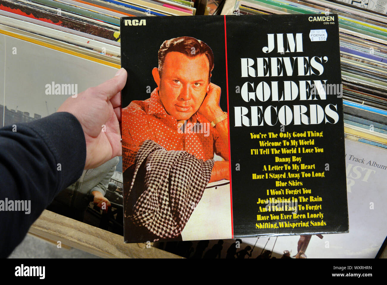 Album: Jim Reeves Golden Record Foto Stock