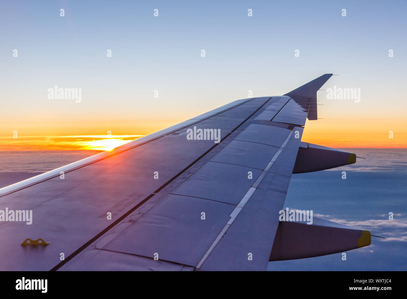 Zurich, Svizzera - 29 Maggio 2019: Swiss Air Lines Airbus A319 Tramonto aereo all'aeroporto di Zurigo (ZRH) in Svizzera. Foto Stock
