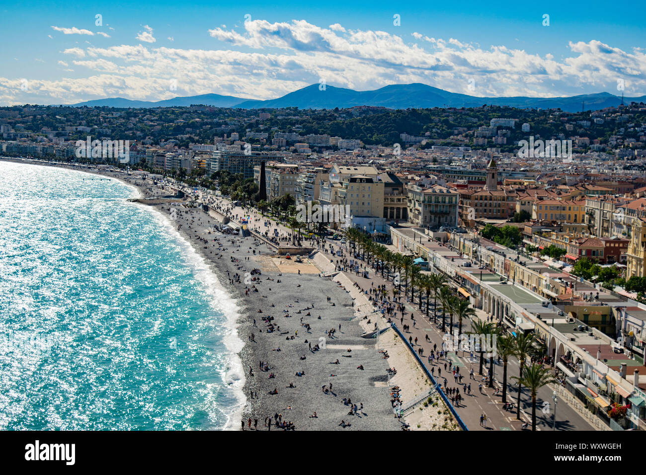 Nizza, Francia Foto Stock