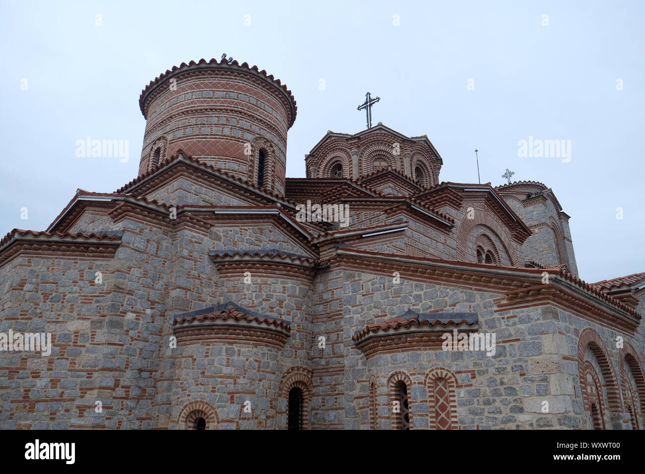 San Clemente e San Panteleimona chiesa a Ohrid Macedonia Foto Stock