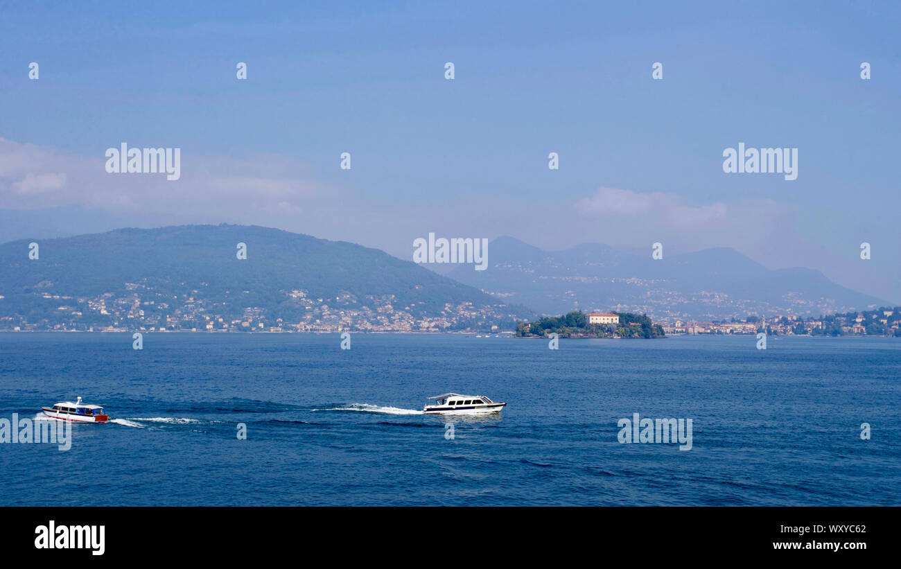 Isola Madre sul Lago Maggiore, Piemonte, Italia. Foto Stock
