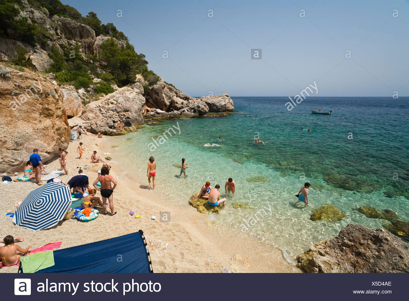 Beach Stela Zavala Island Hvar Dalmatia Split