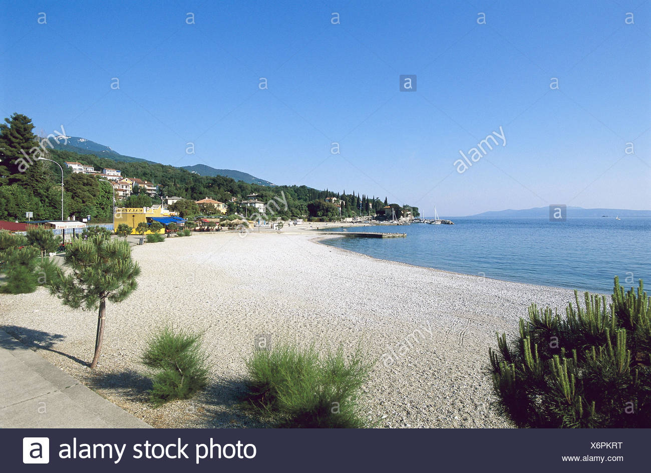 Croazia Istria Opatija Vista Locale Mare Europa Europa