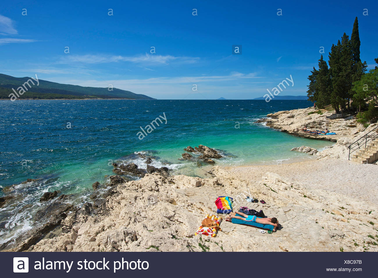 Istria Europa Croazia Esterno Giorno Rabac Adriatico