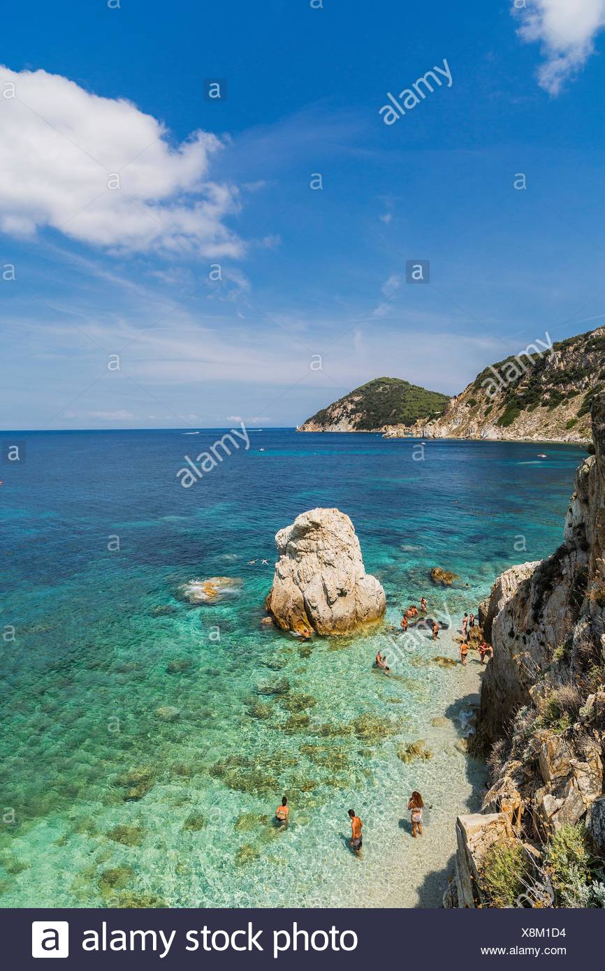 Litalia Toscana Toscana Isola Delba Portoferraio Una