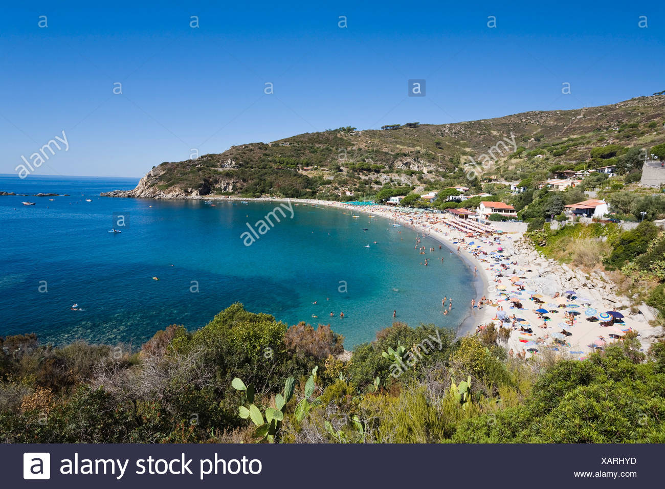 Spiaggia Di Cavoli Isola Delba Toscana Italia Mare