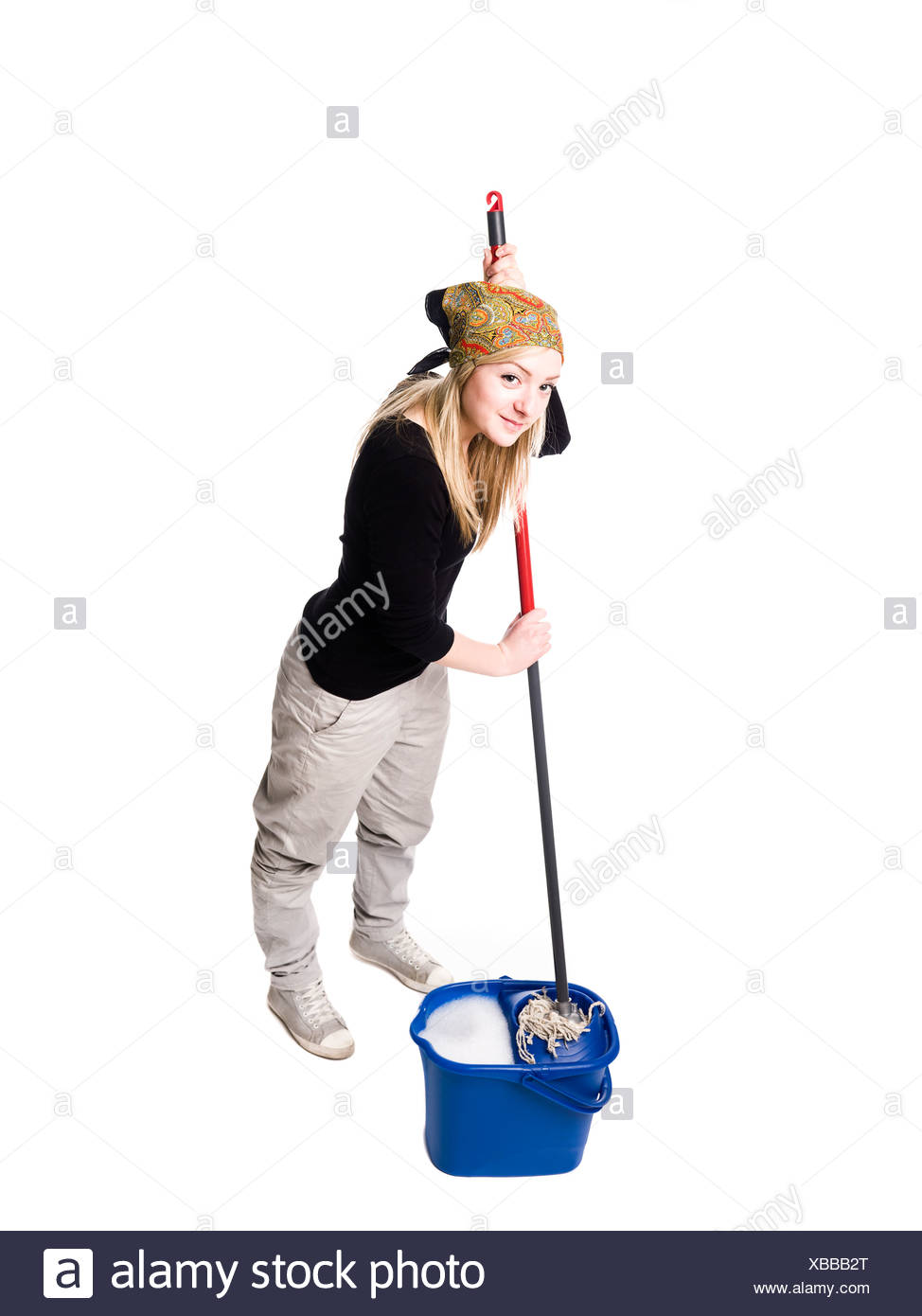 Donna delle pulizie foto & immagine stock: 282377280 alamy Donna delle pulizie
