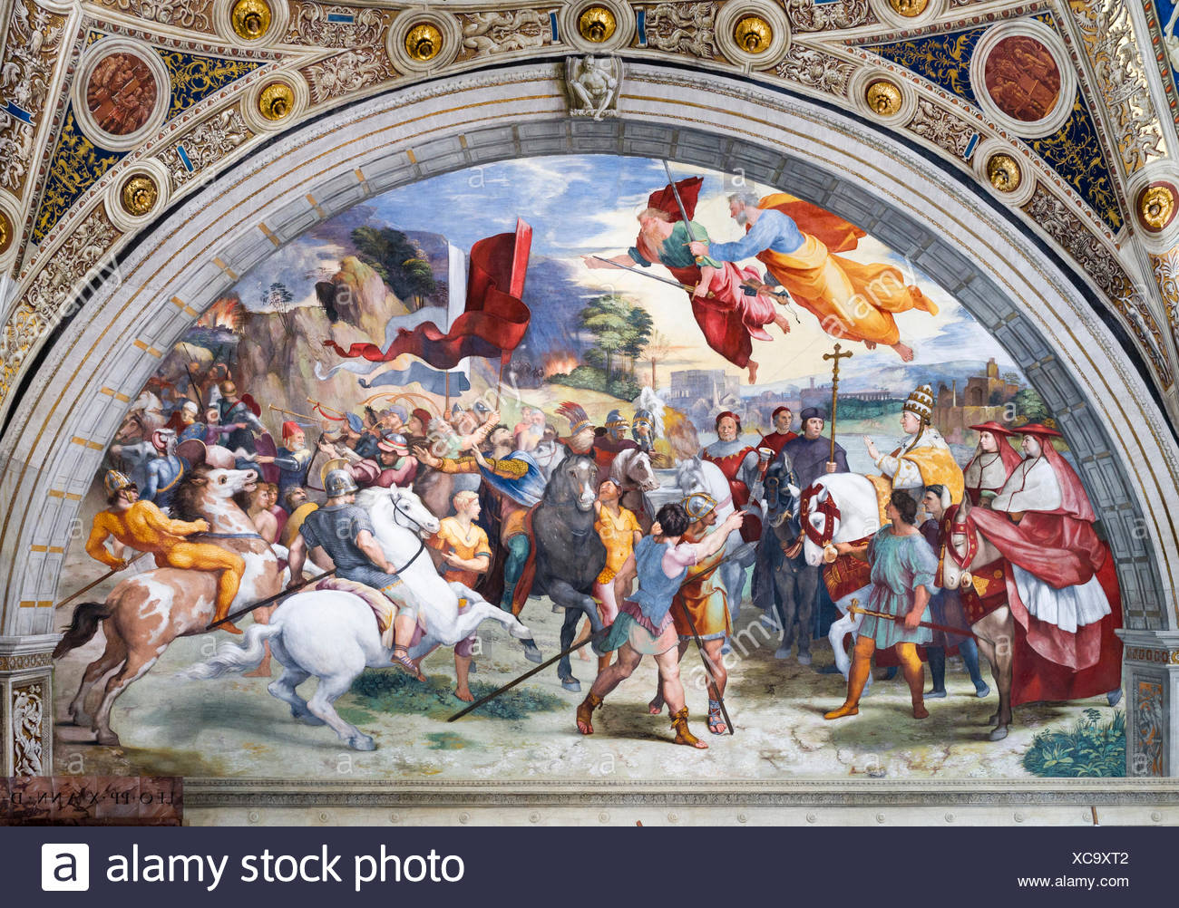The Meeting Of Leo The Great And Attila Immagini e Fotos Stock - Alamy