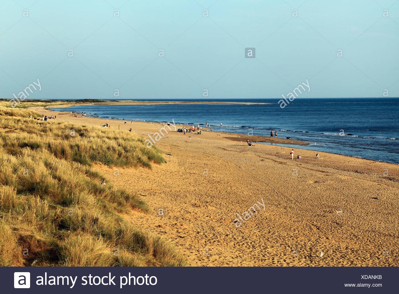 Old Hunstanton Beach Norfolk Costa Del Mare Del Nord