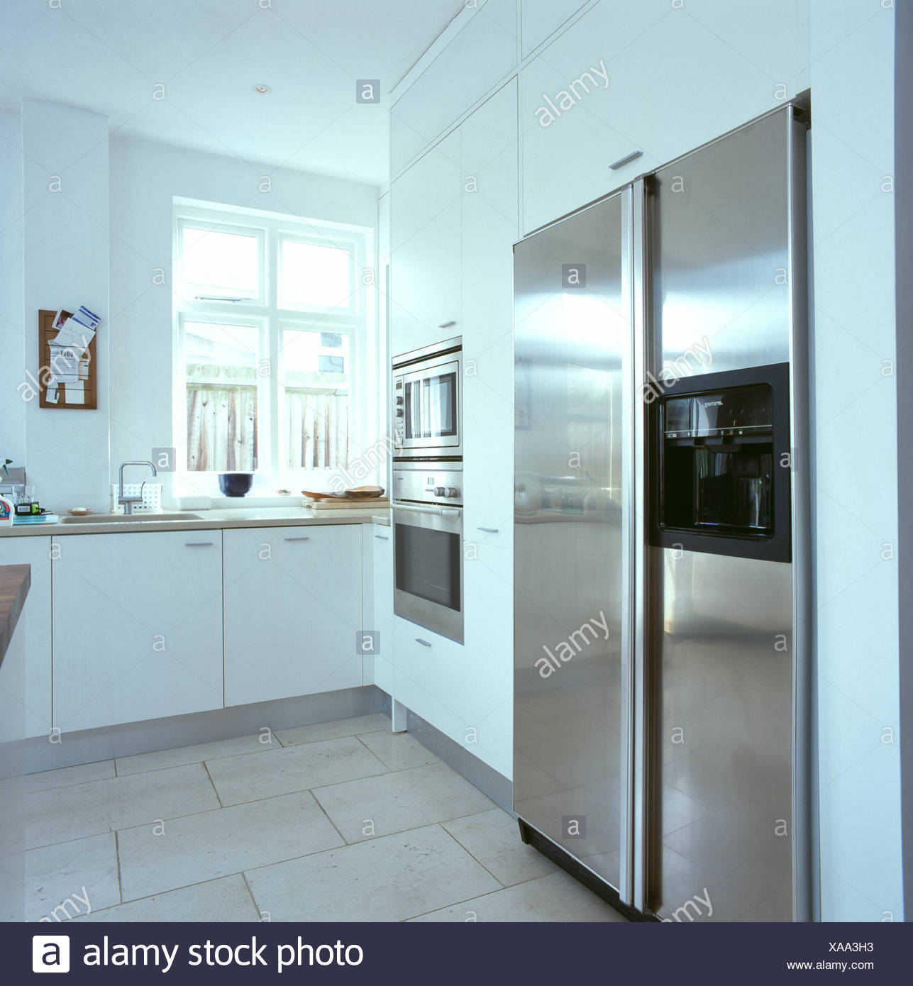 Grande Estilo Americano Em A O Inoxid Vel Frigor Fico Na Moderna Grande Estilo Americano Em A O Inoxid Vel Frigor Fico Na Moderna